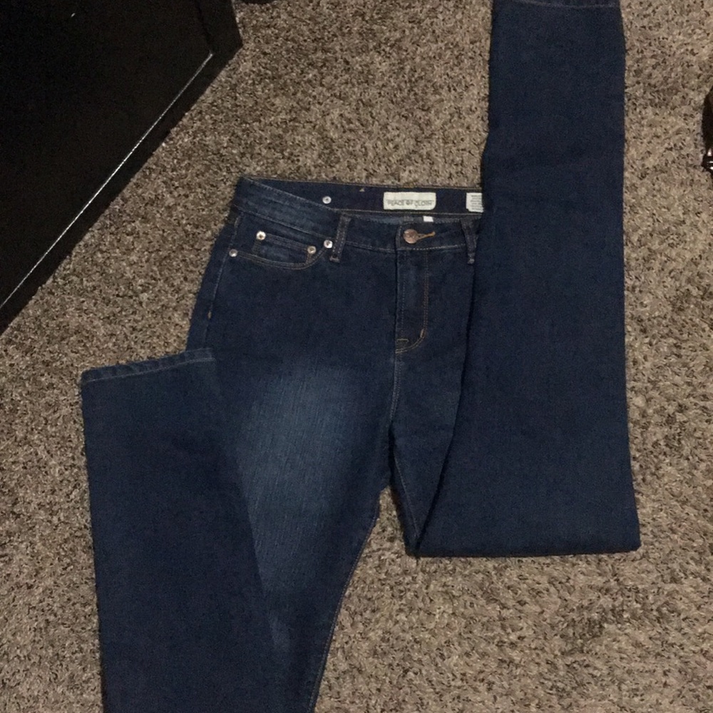 Peace of cloth jeans lasting Fit size 6